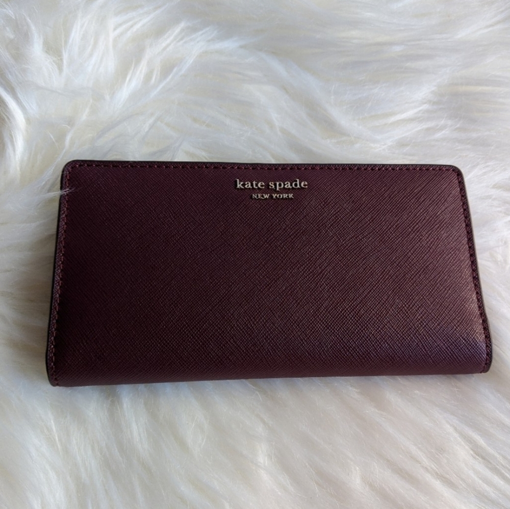 Kate Spade Large Slim Bifold Wallet